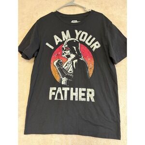 Star Wars Darth Vader I Am Your Father  Graphic T-Shirt Mens Large Mad Engine